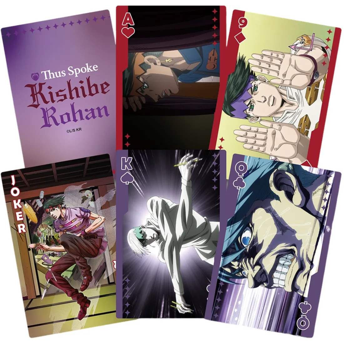 Thus Spoke Kishibe Rohan – Anime Scenes Standard Playing Cards – Great Eastern E