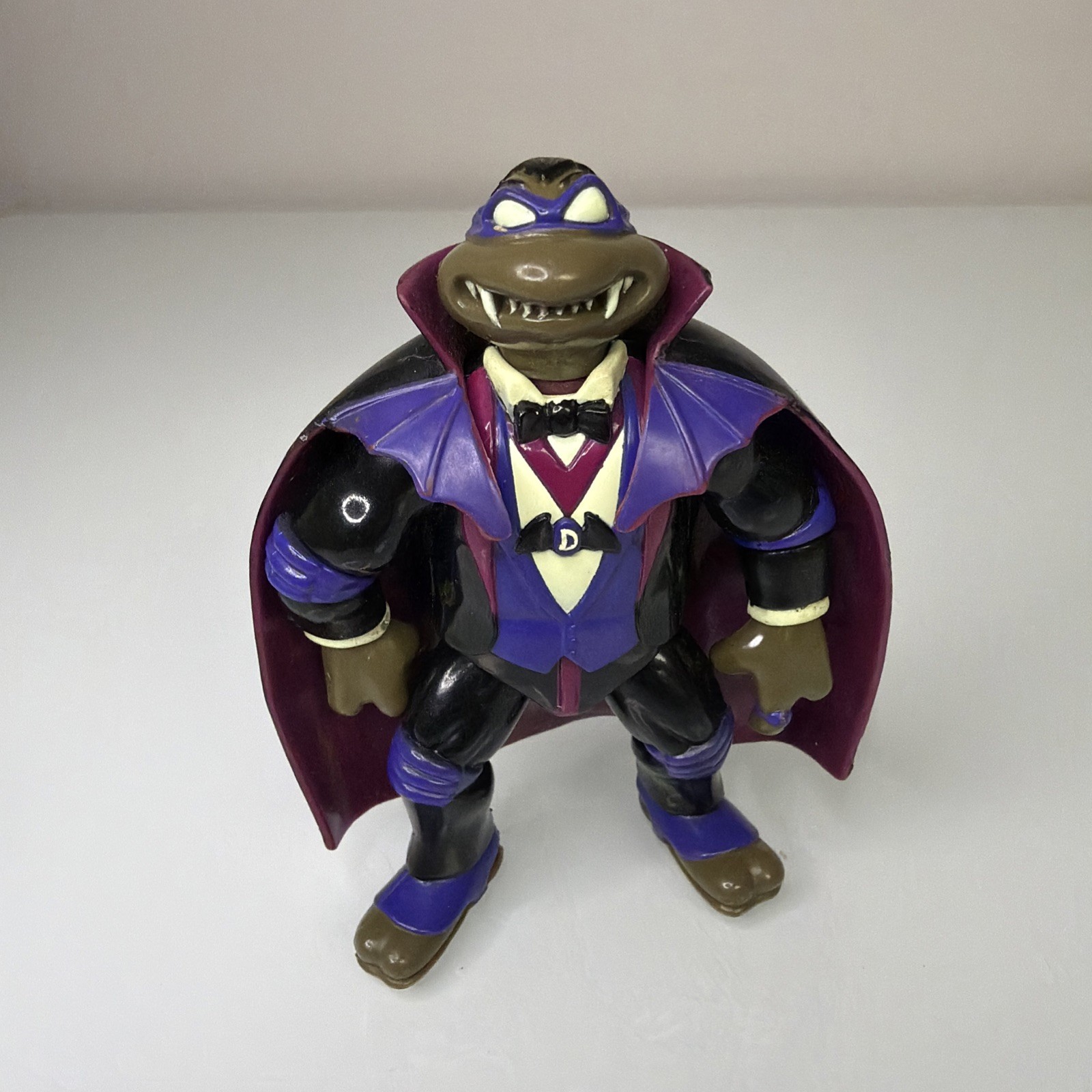 TMNT Teenage Mutant Ninja Turtles Don Dracula Donatello Vampire Monster Vtg 1993