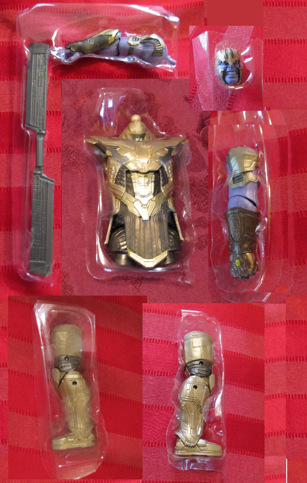 Marvel Legends 2019 ARMORED THANOS PIECES Loose 6&Prime; Avengers Endgame BAF Parts