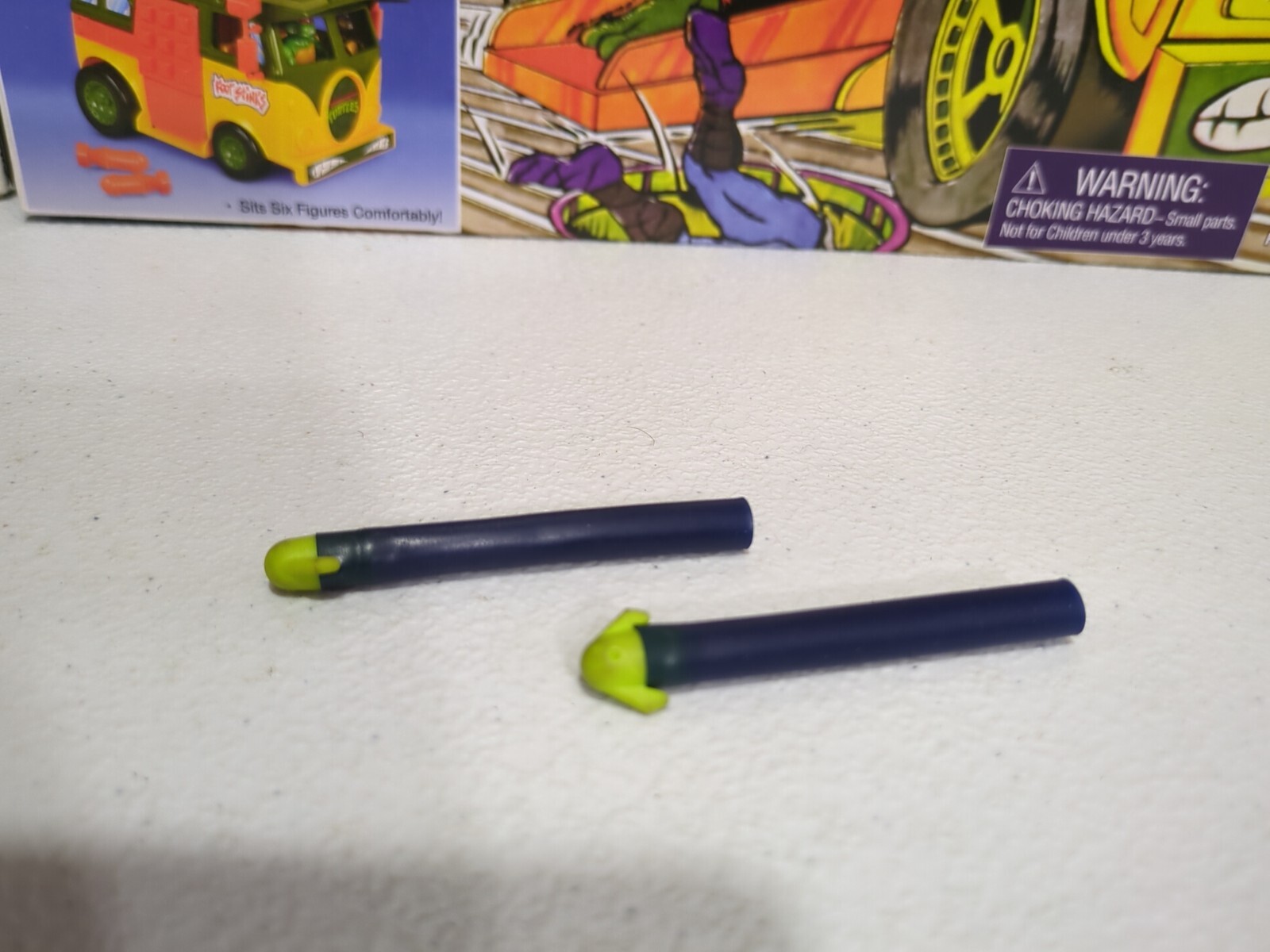 Vintage Air Raiders Accessory Missile Parts Hasbro 1987 Blue