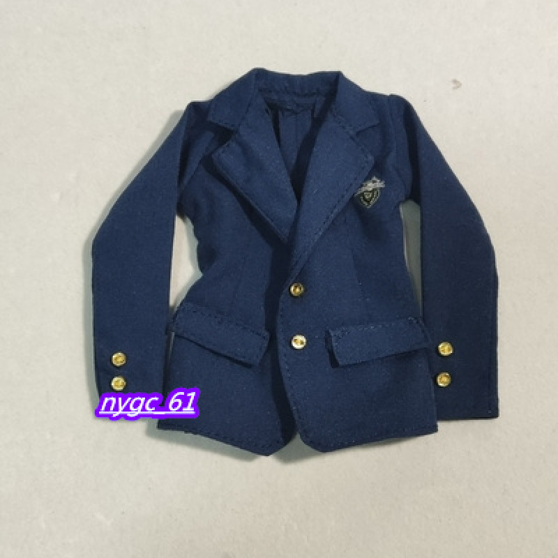 1/6 Student Girl Slim Blue JK Suit For 12 » Female PH TBL Figure Body Doll Toy