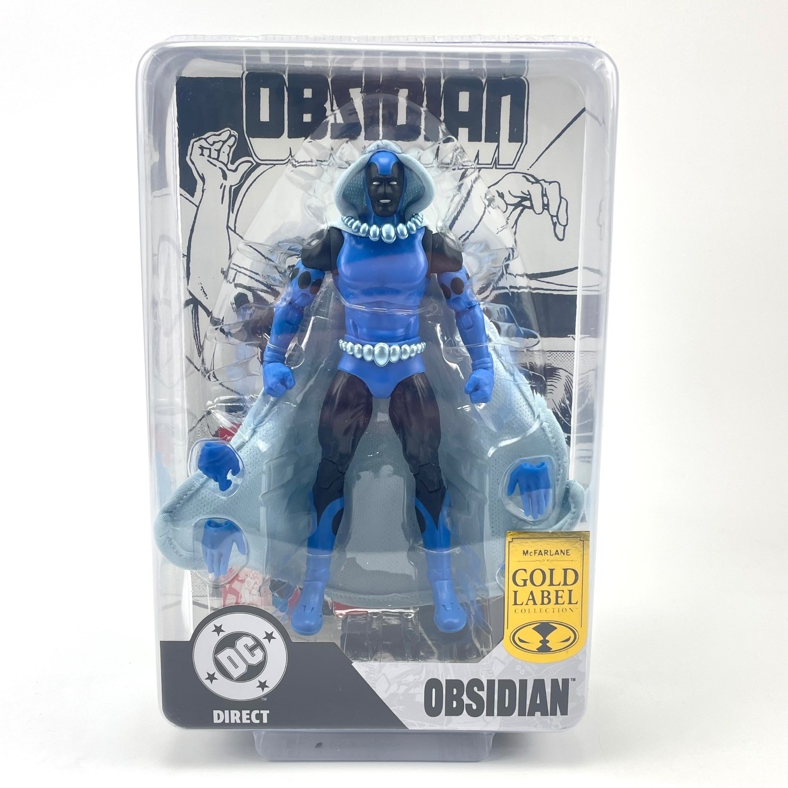 McFarlane Toys DC Direct Gold Label Obsidian Action Figure Exclusive New