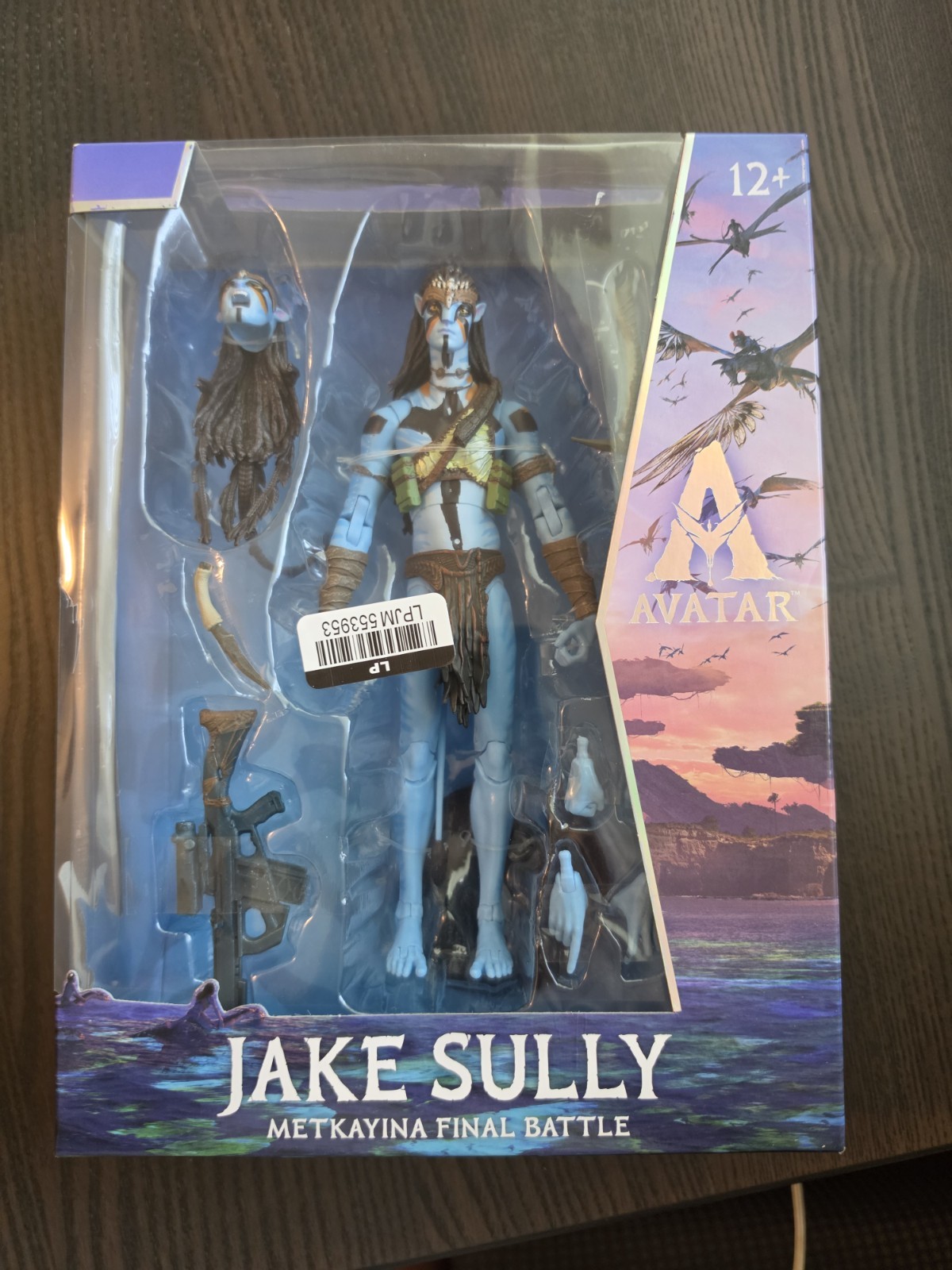 McFarlane Avatar Fire & Ash Jake Sully Metkayina Final Battle Some Box Damage