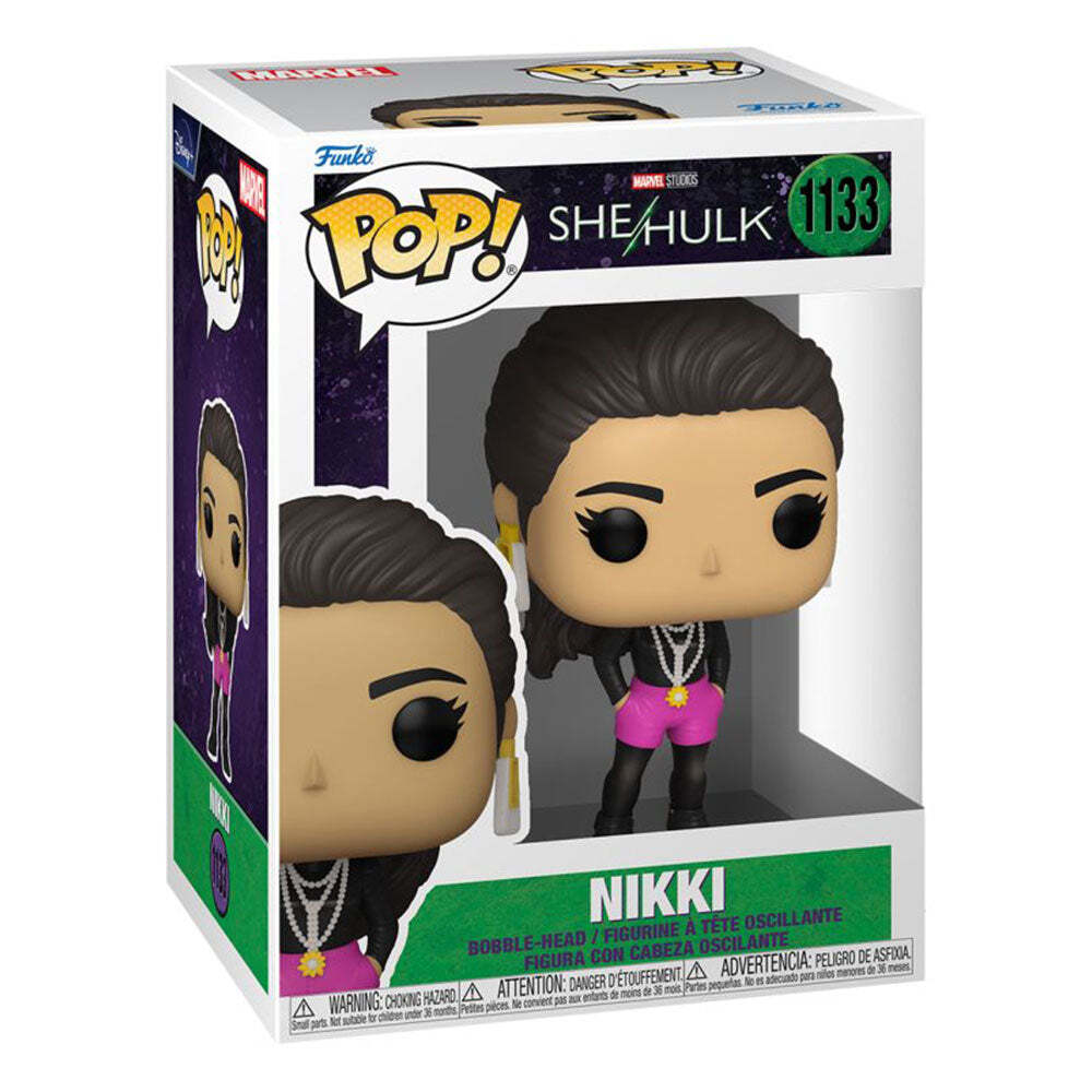 She-Hulk TV Nikki Stylized Pop Vinyl Highly Detailed Ages Three Years and Up