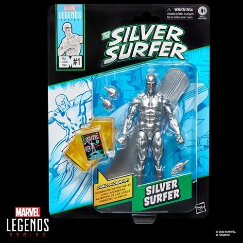 IN STOCK! Fantastic Four Marvel Legends Series Silver Surfer 6&Prime; AF BY HASBRO