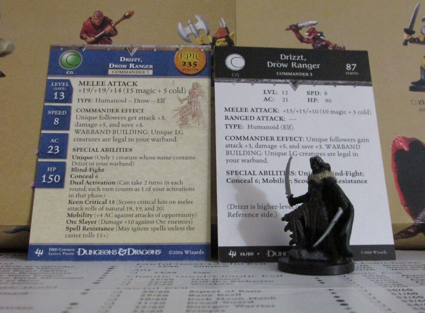 Dungeons and Dragons Miniatures Archfiends – Singles