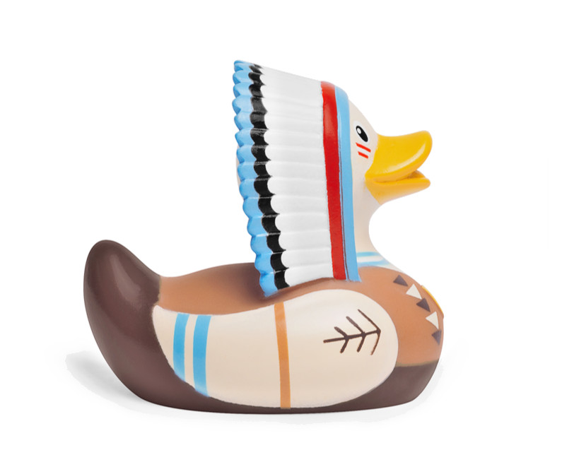Indian Chief Duck Rubber Ducky Standard – Jeep Ducking – FAST US Shipper