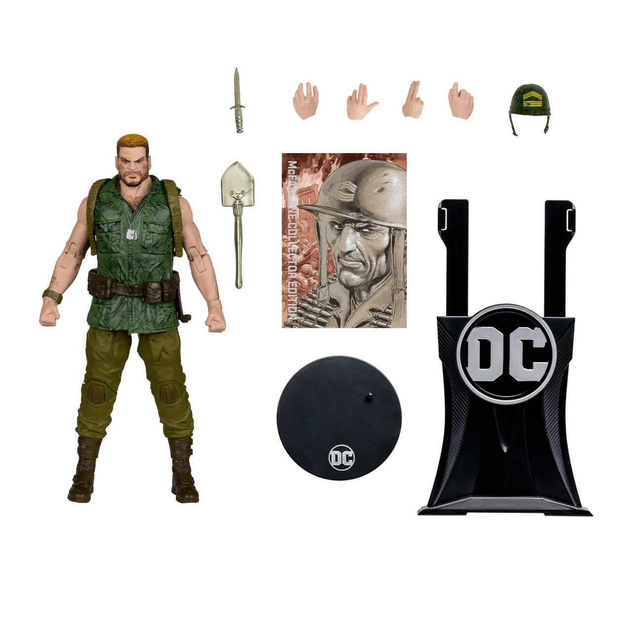 Sergeant Rock McFarlane Collector Edition ~ NEW, IN HAND