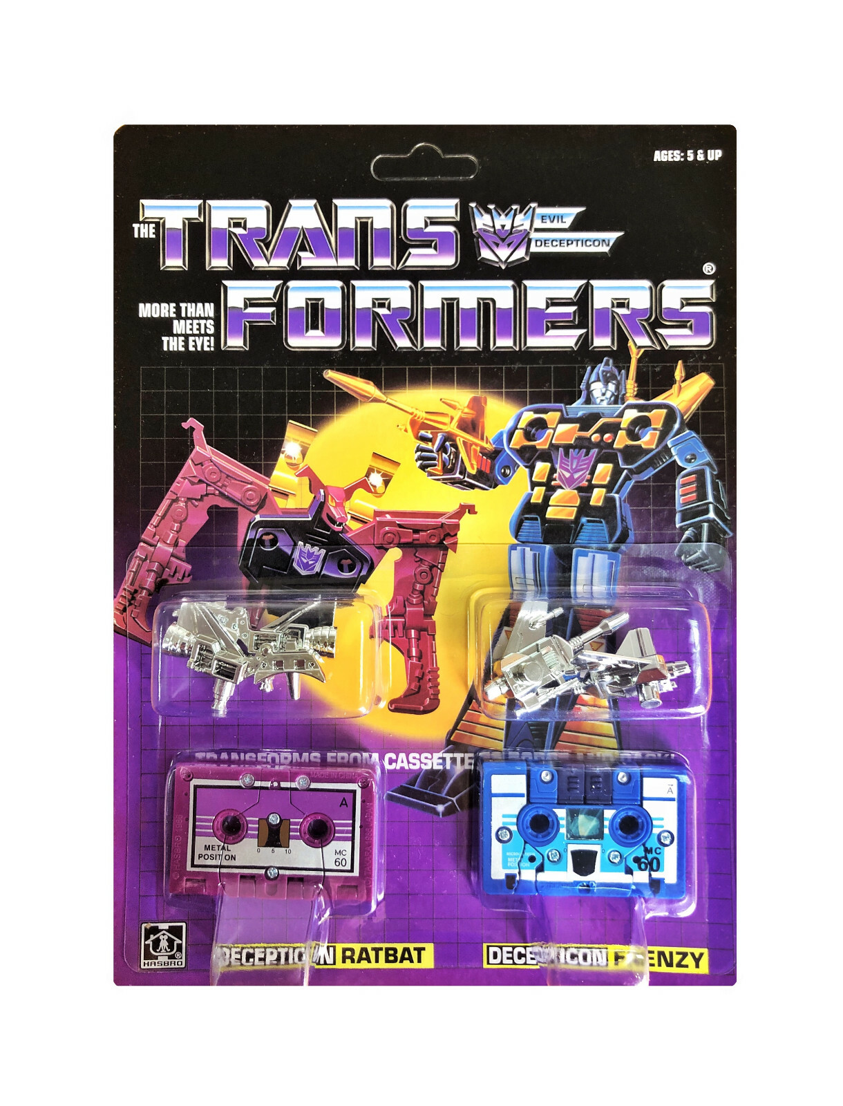 TRANSFORMERS G1 Reissue Ratbat and Frenzy brand new Free Shipping