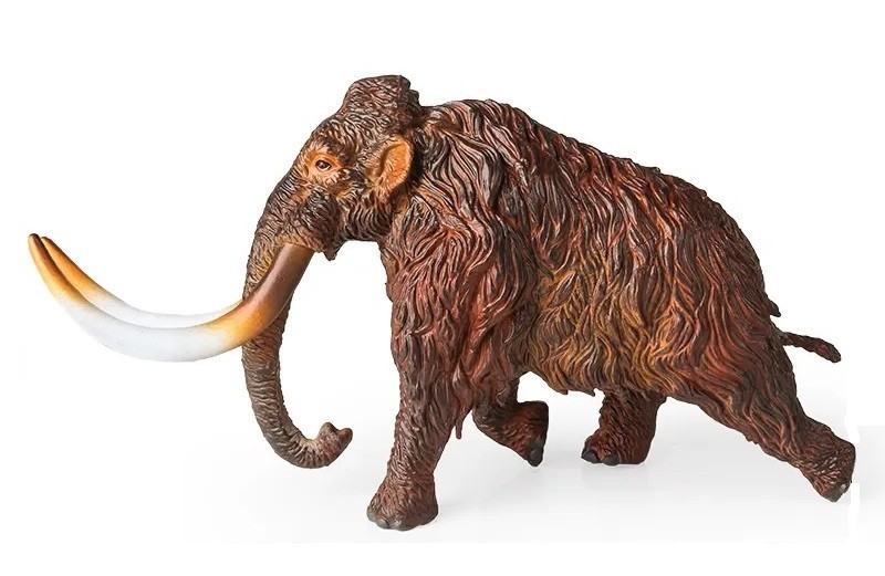 Mammoth Toy Action Figure Small Animal Figurine Doll Gift for Kids