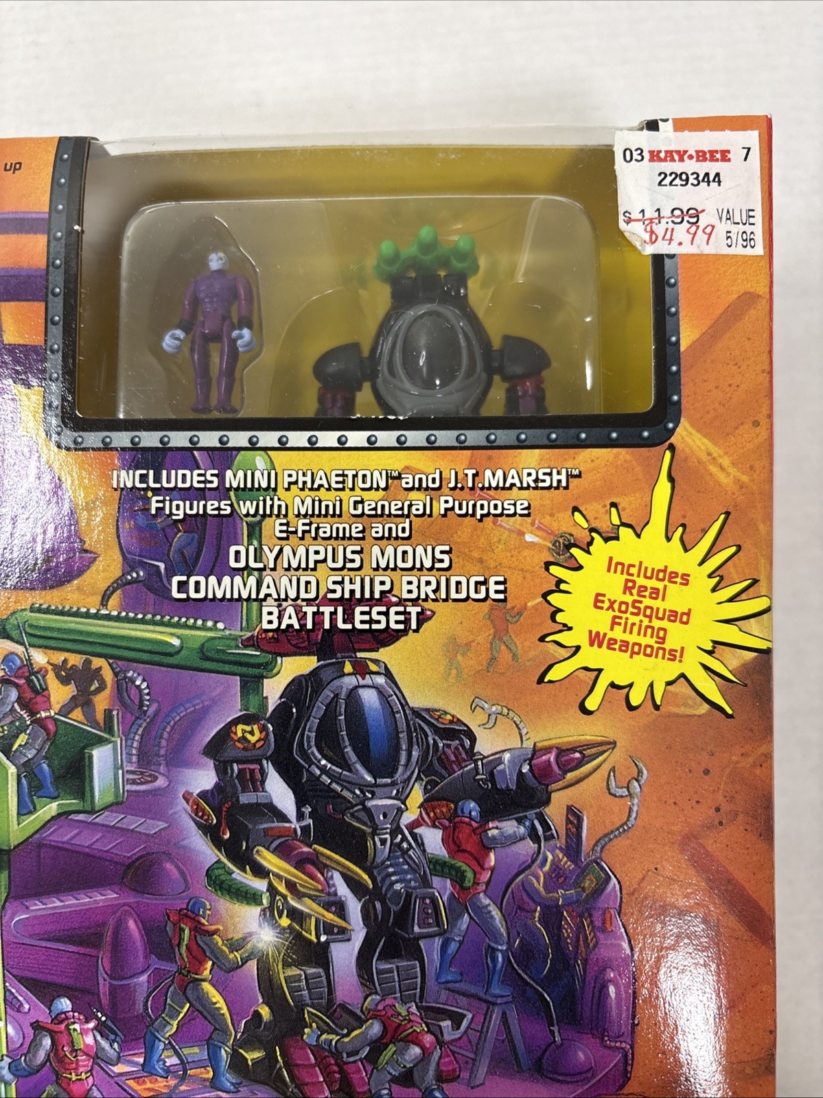 Playmates EXO SQUAD Mini Exo-Command Olympus Mona Command Bridge Ship BattleSet