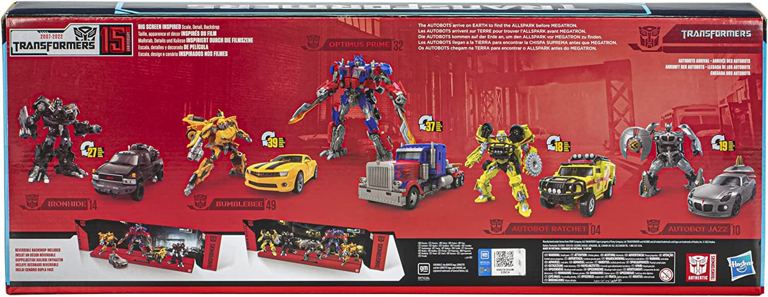 Transformers Studio Series Transformers Movie 1 15th Anniversary Multipack