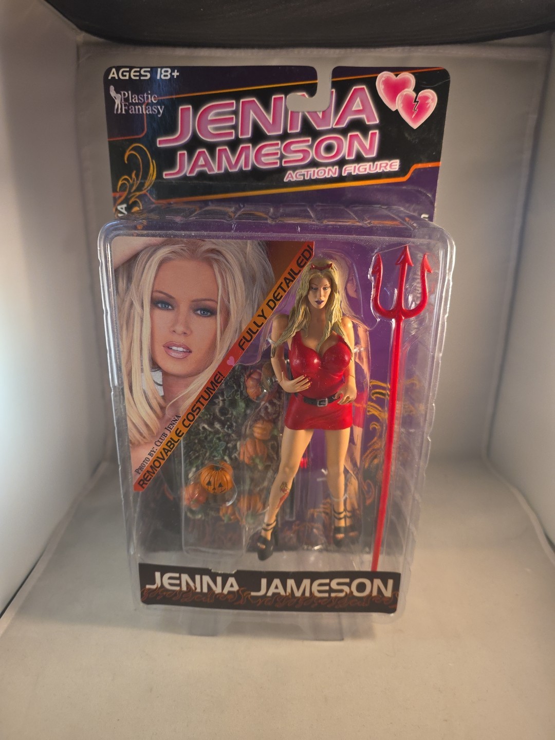 Jenna Jameson Plastic Fantasy Toy Action Figure Halloween Costume Vintage