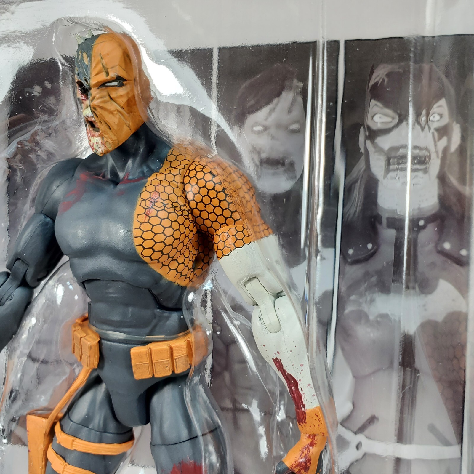 DC Direct Dceased Unkillables Deathstroke 2022 7&Prime; Poseable Figure Open Box