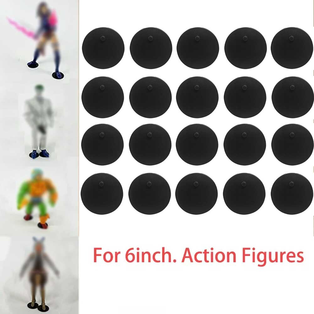 20PCS 6 » Modern Action Figure Display Stand Base Holder Figure DISPLAY STANDS