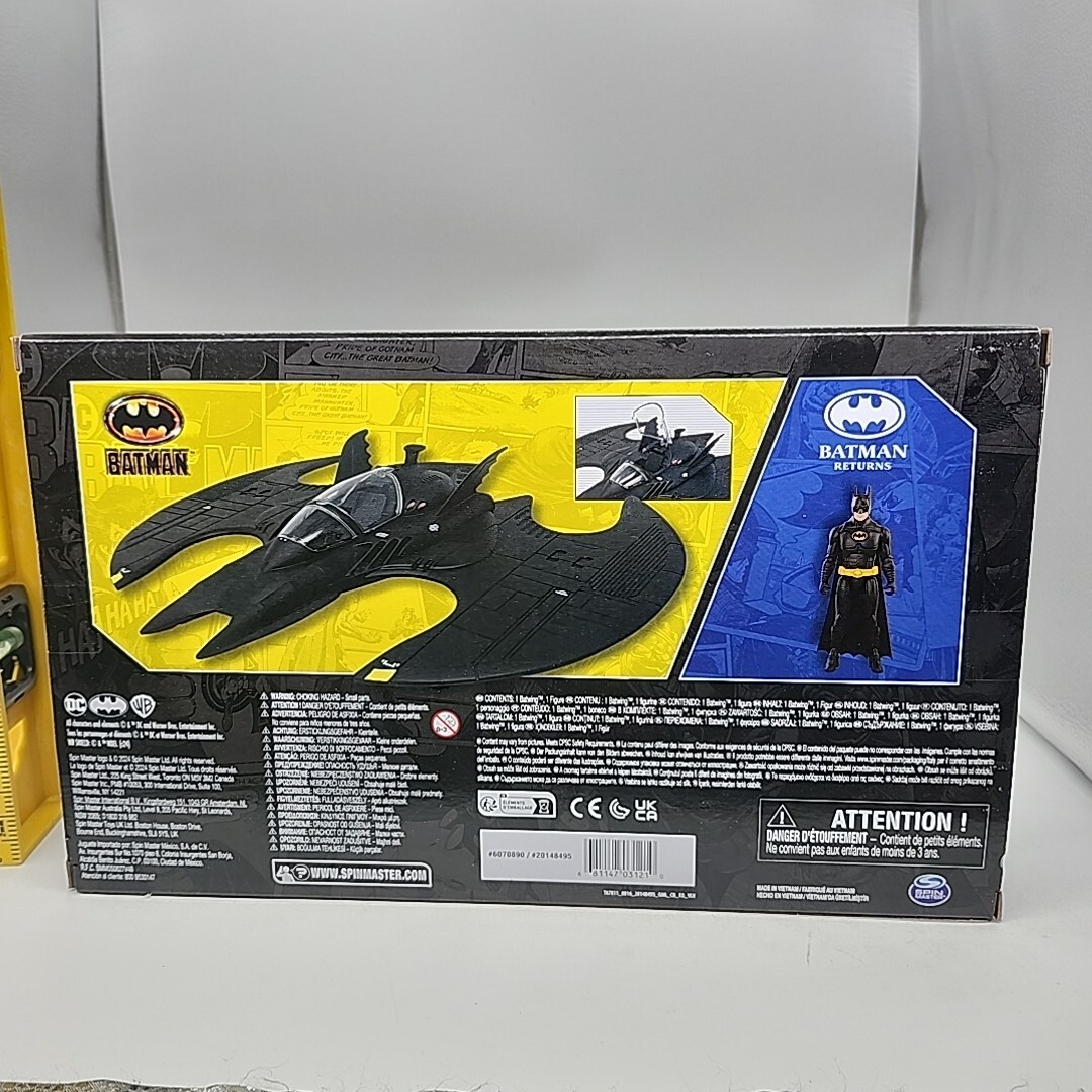 DC Spin Master Batman Returns Batwing & 4 » Figure 85 Yrs Keaton Limited Edition
