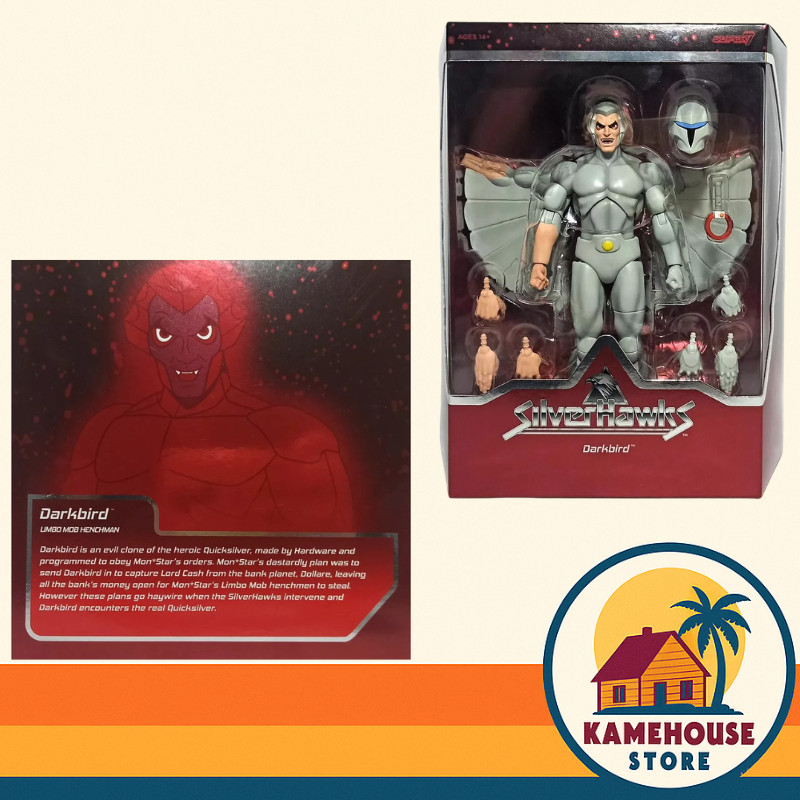 Super7 SilverHawks Ultimates – 7&Prime; Action Figure – NEW choose your favorite!