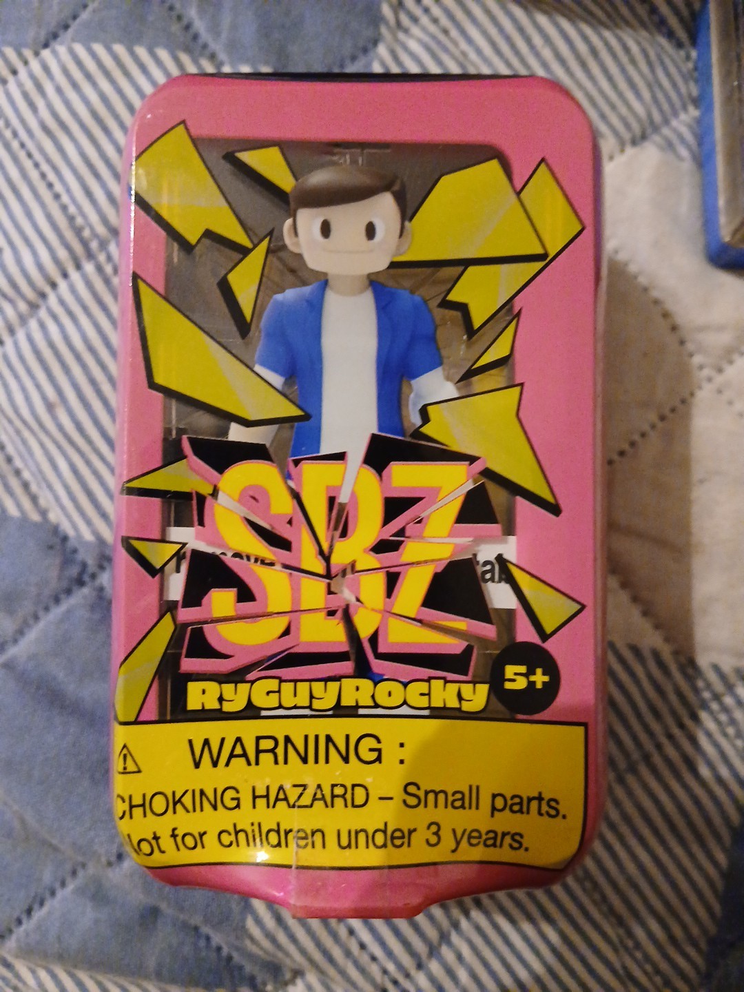 ScreenBreakZ RyGuyRocky Figure+Case Sealed Gamerz Minecraft Roblox