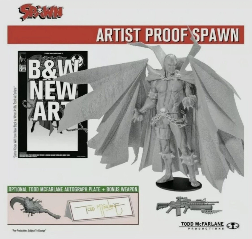 McFarlane Kickstarter 5 Pack Spawn Trilogy Set SIGNED Todd McFarlane SEALED