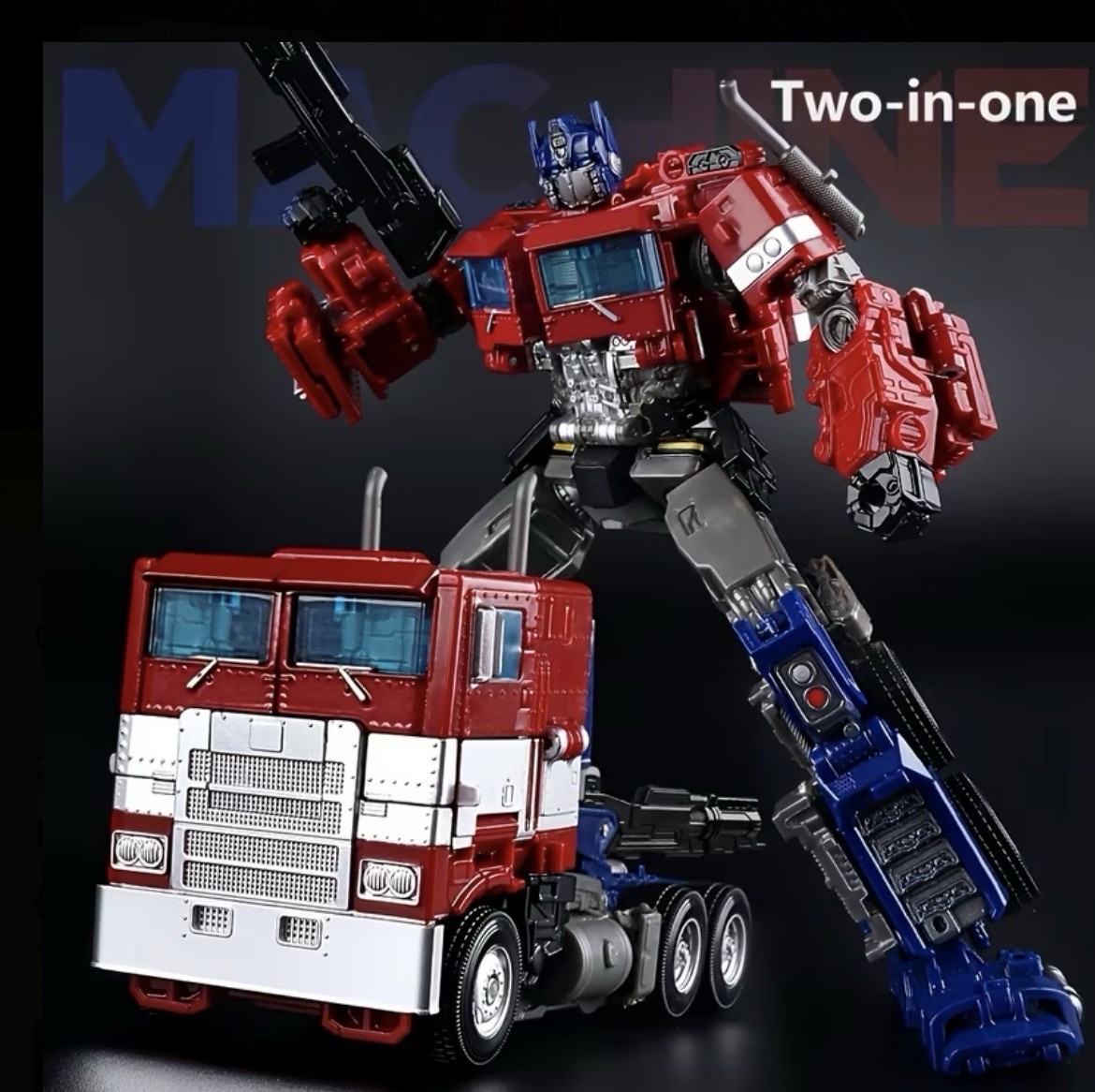 Commander Optimus Prime Transformers 7” Tall Brand New 2-in-1 Changes