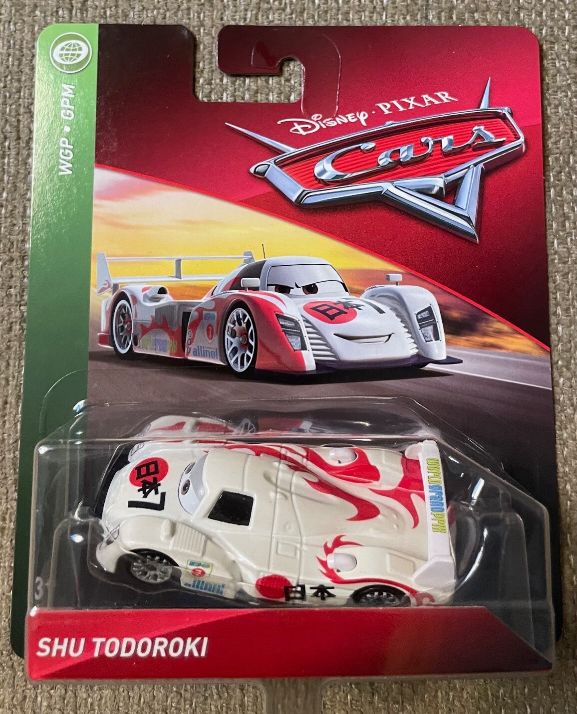 DISNEY CARS WPG SHU TODOROKI *NEW*