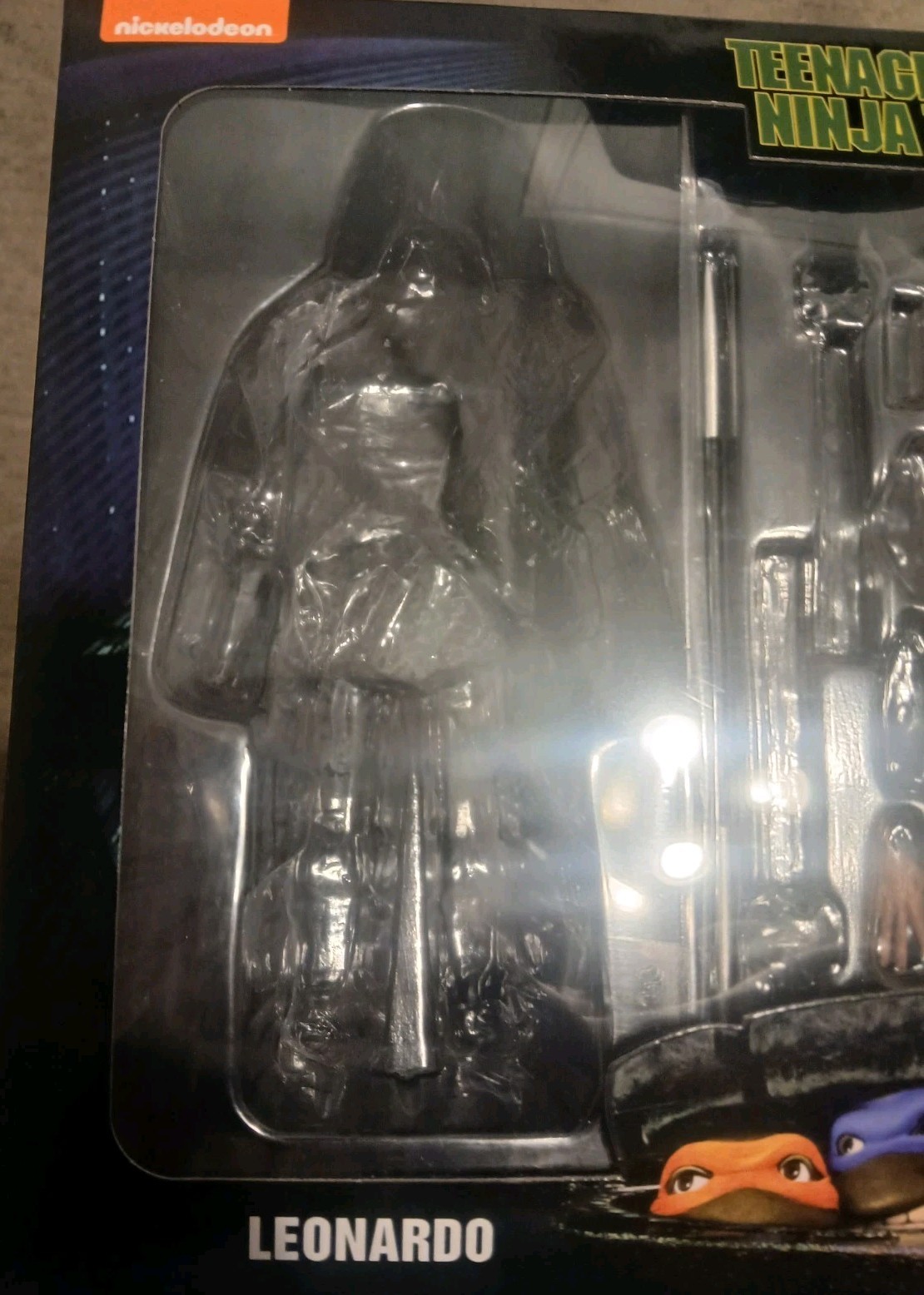 NECA TMNT 1990 Movie SHREDDER 7&Prime; Action Figure (Leonardo & Shredder 2-Pack)
