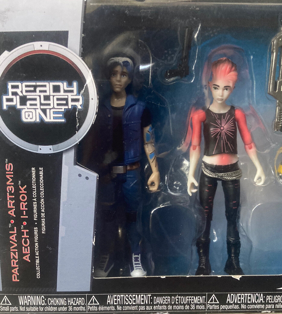 Funko Ready Player One Action Figures Parzival Artemis Aech I-Rok 4 Pack Nice