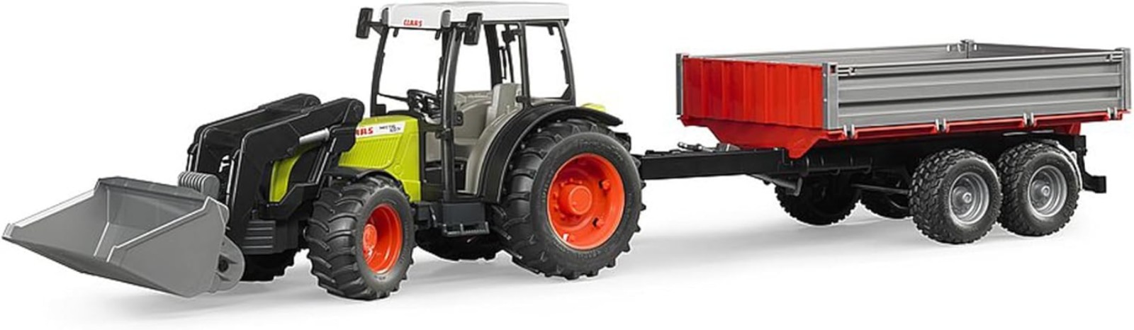 CLAAS Nectis 267 F Farm and Construction Tractor With Frontloader And Tipping…