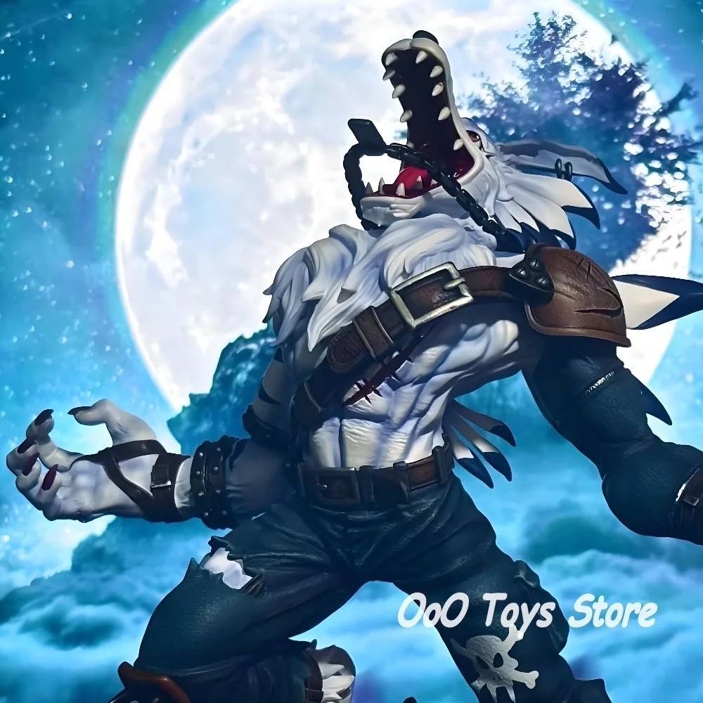 20cm Digimon Adventure WereGarurumon PVC Action Figure Toy Collectible Gift