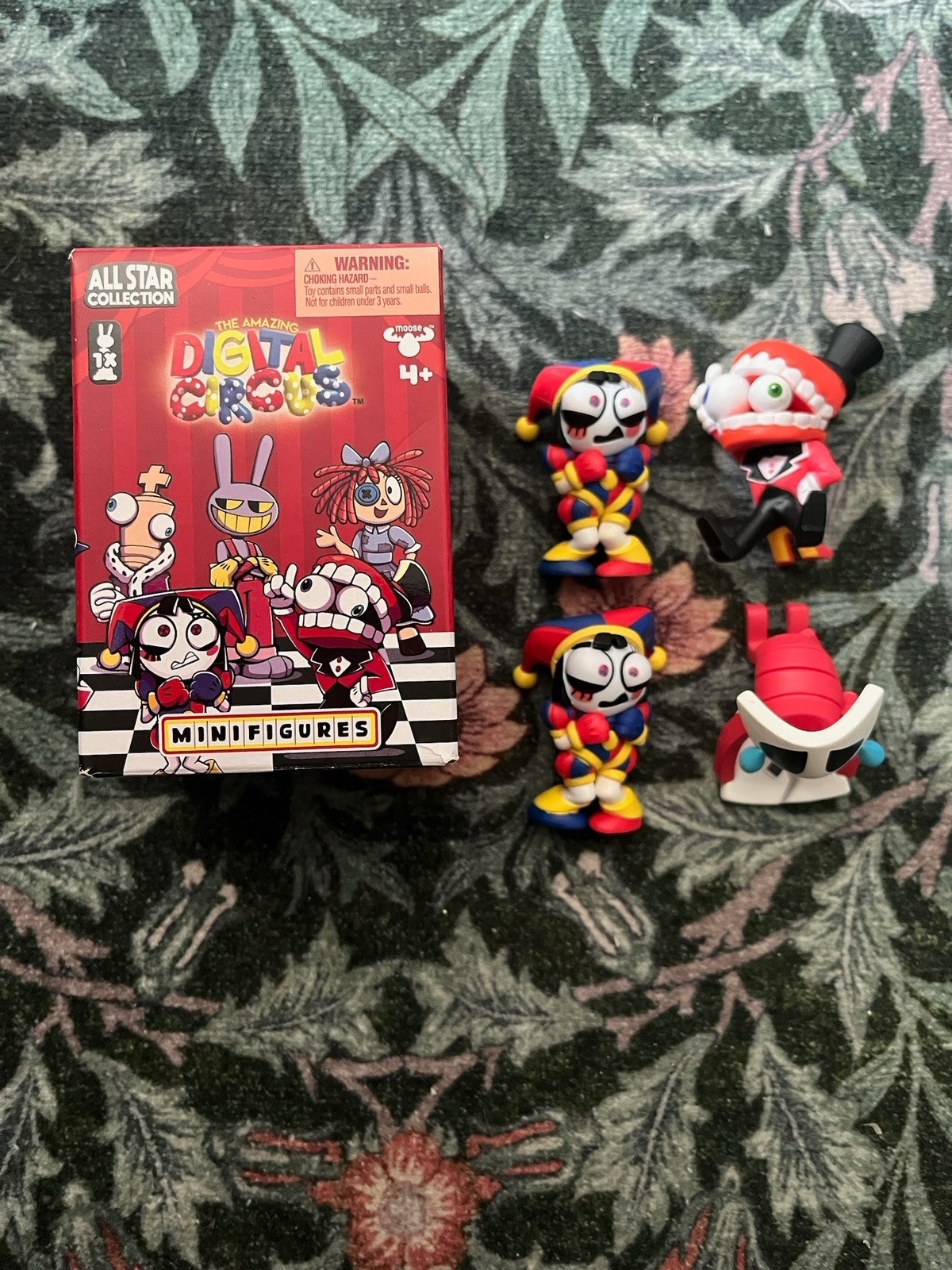 The Amazing Digital Circus All Star Collection Mini Figures Pomnix2 Caine Gangle