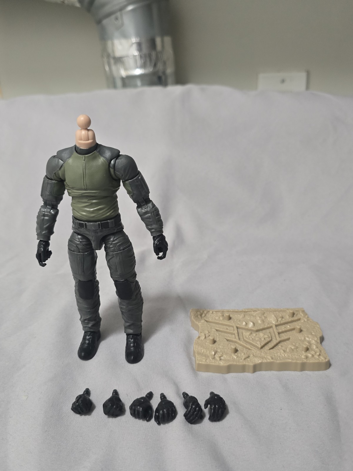 Valaverse Action Force Night Ops Senshi Male Body 6&Prime; Custom Fodder 1/12 Scale