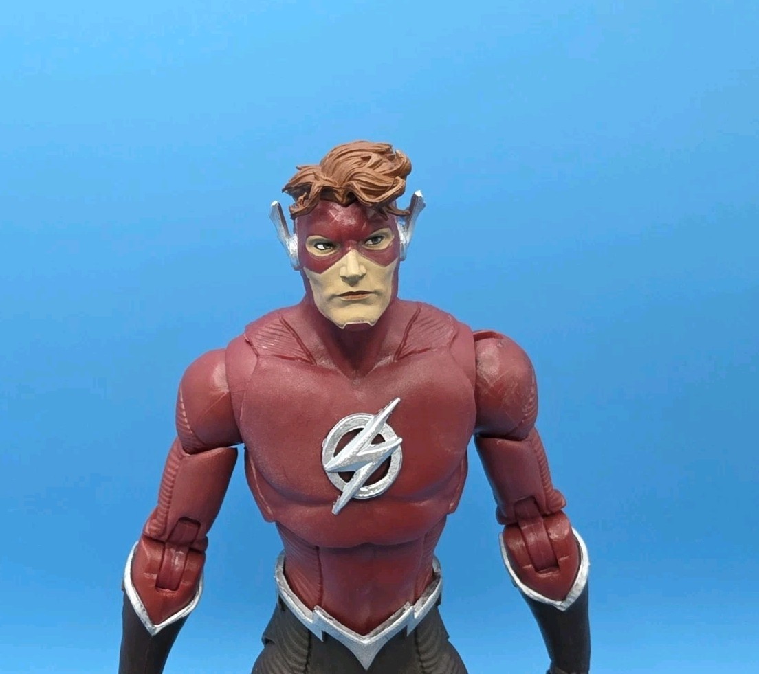 McFarlane DC Multiverse The Flash Wally West Rebirth 7&Prime; Action Figure Complete
