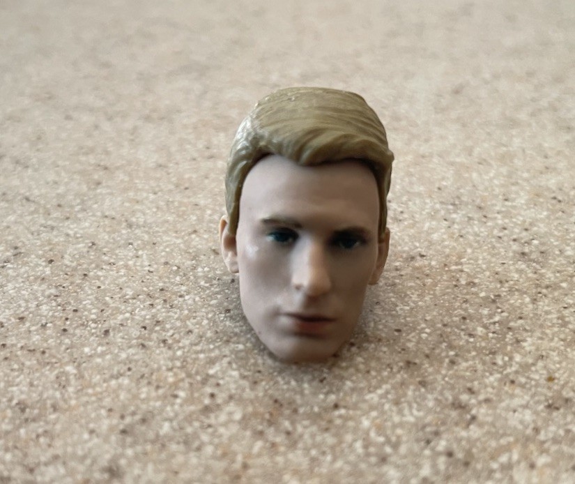 Marvel Legends MCU Captain America Steve Rogers Chris Evans Head