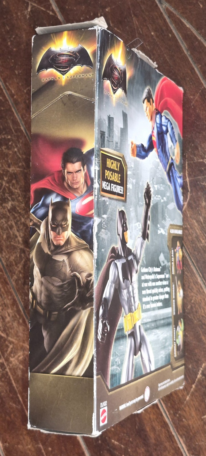 DC Comics Batman v Superman (2015) BATMAN & SUPERMAN 11&Prime; Mega Action Figures!