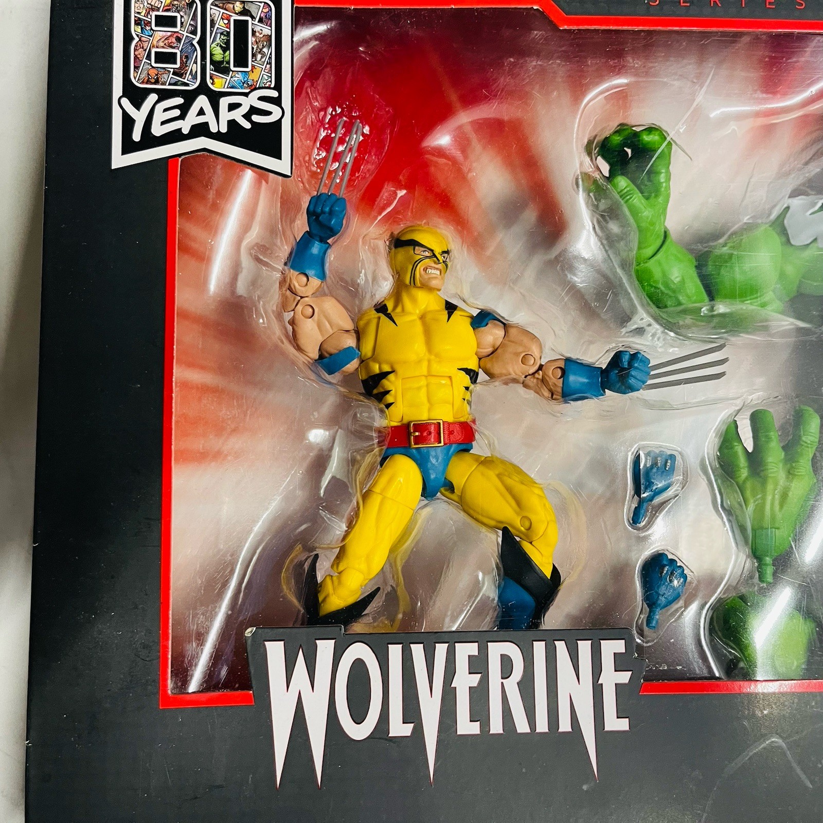 Wolverine 1st Appearance Vs Hulk Marvel Legends 80 Years Series NIP 2 Pk Set