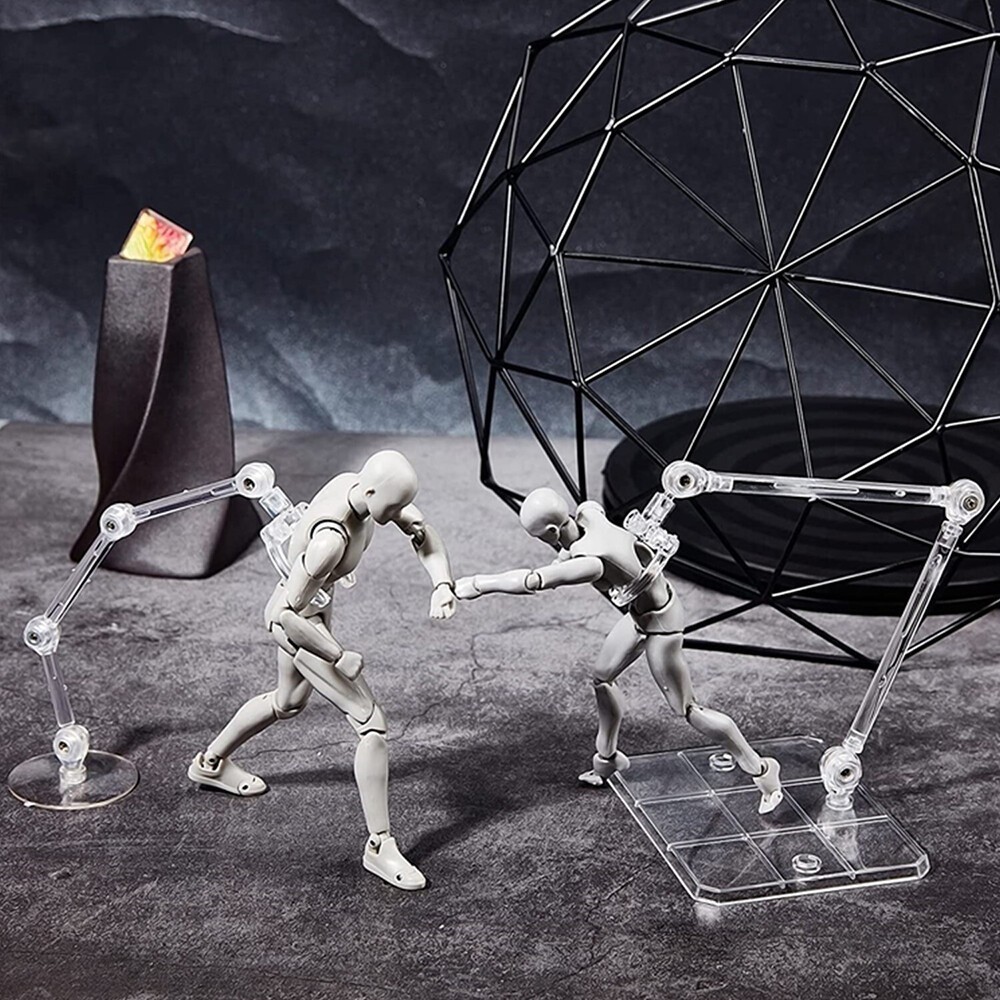 HG144 Adjustable Action Figure Display Holder Base Doll Model Support Stand