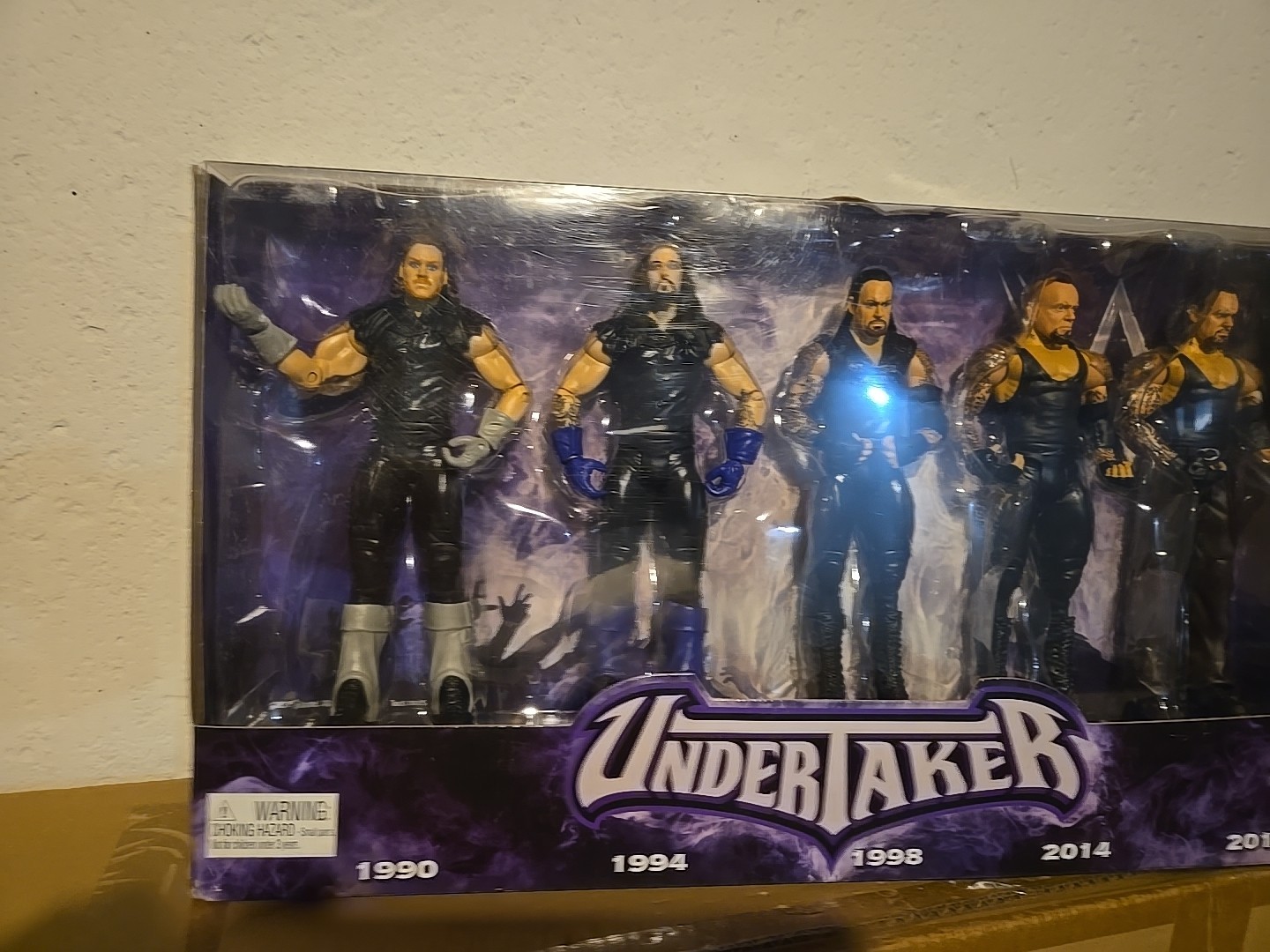 MATTEL WWE 2017 UNDERTAKER 5-PACK ACTION FIGURE 1990,1994,1998,2014,2016 🔥🔥🔥
