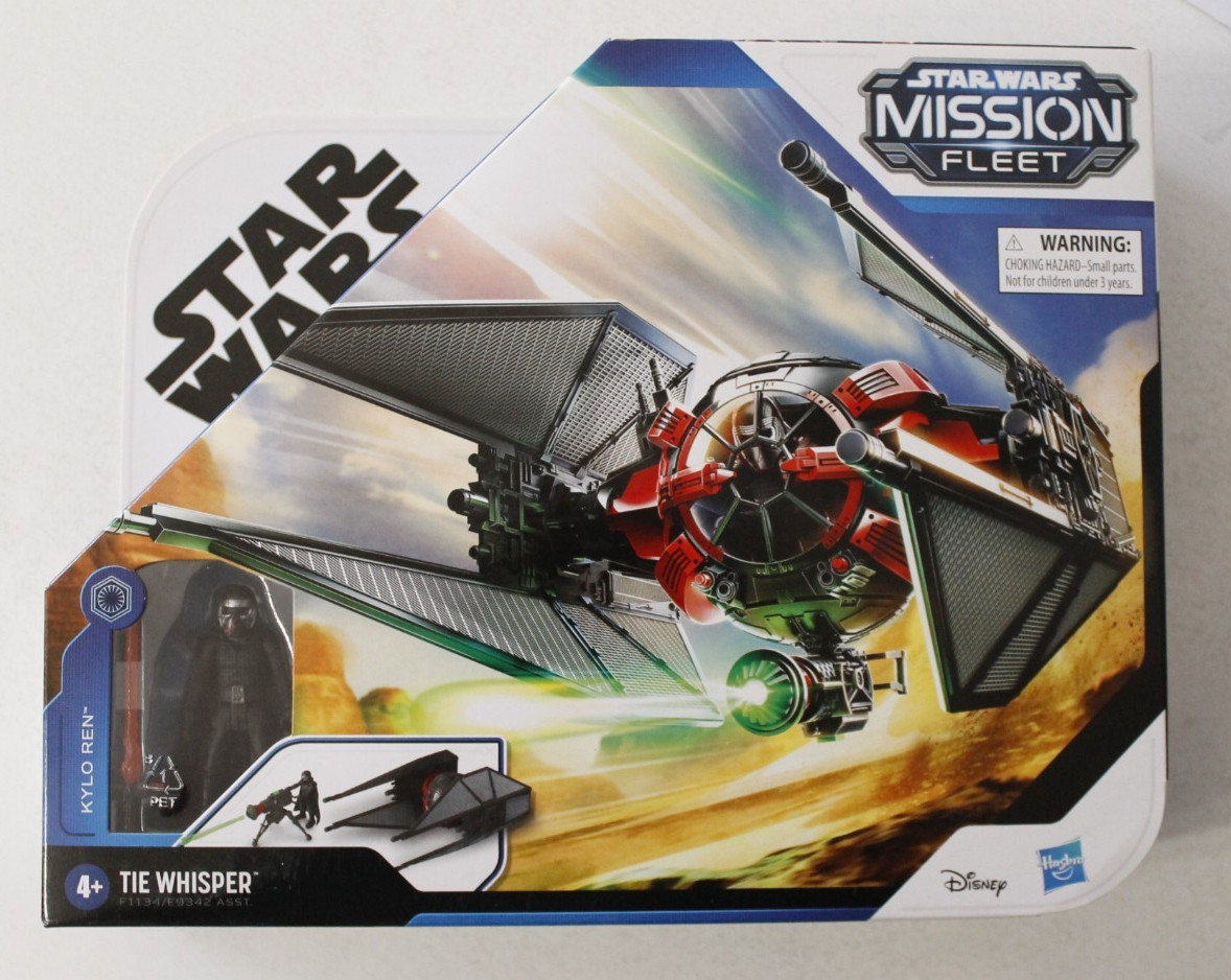STAR WARS MISSION FLEET KYLO REN TIE WHISPER NEW SEALED