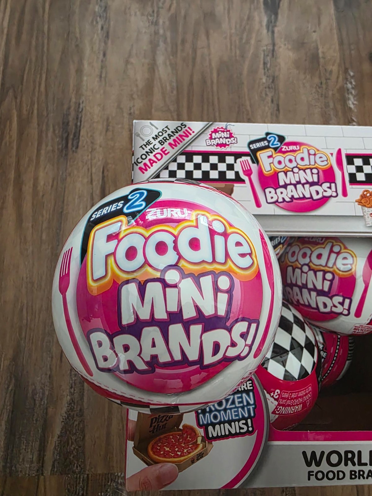 2 Boxes Of Zuru Mini Brands! Foodie Series 2 New Sealed Balls – 16 Balls Total
