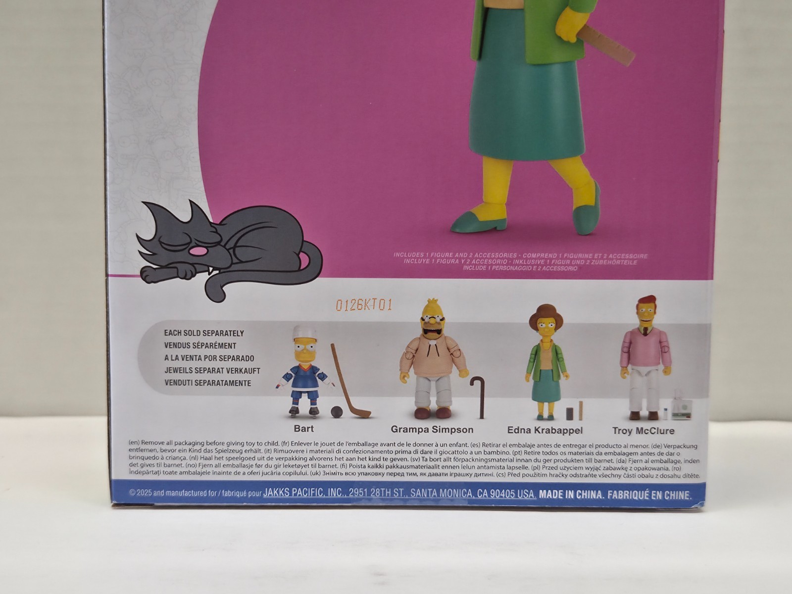 EDNA KRABAPPEL – The Simpsons Wave 5 Jakks Pacific 5&Prime; Action Figure NEW IN STOCK