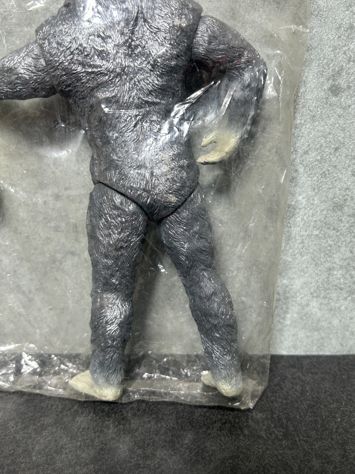 X-PLUS Half Human Yeti Sofubi 7&Prime; Soft Vinyl Figure TOHO 1998 w/ Header & Bag