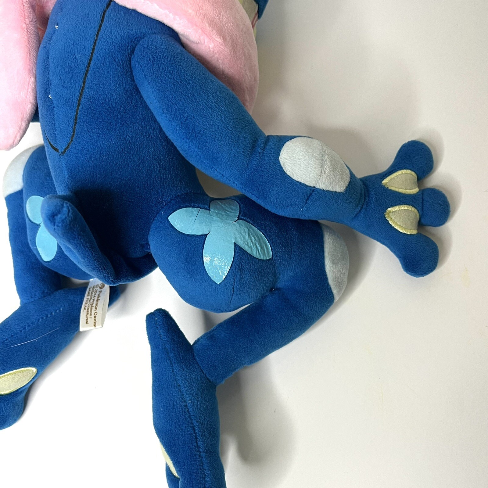 Pokemon Center 2014 Greninja Plush Doll 14” Nintendo Game freak (X & Y Gen 6)
