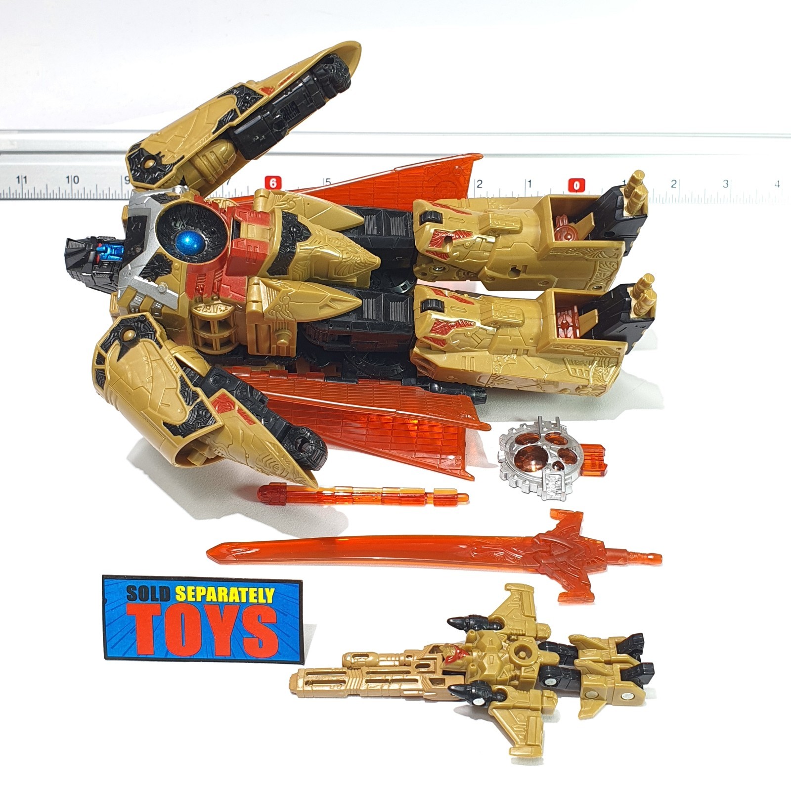 Transformers Cybertron GALAXY FORCE VECTOR PRIME 100% COMPLETE Voyager class