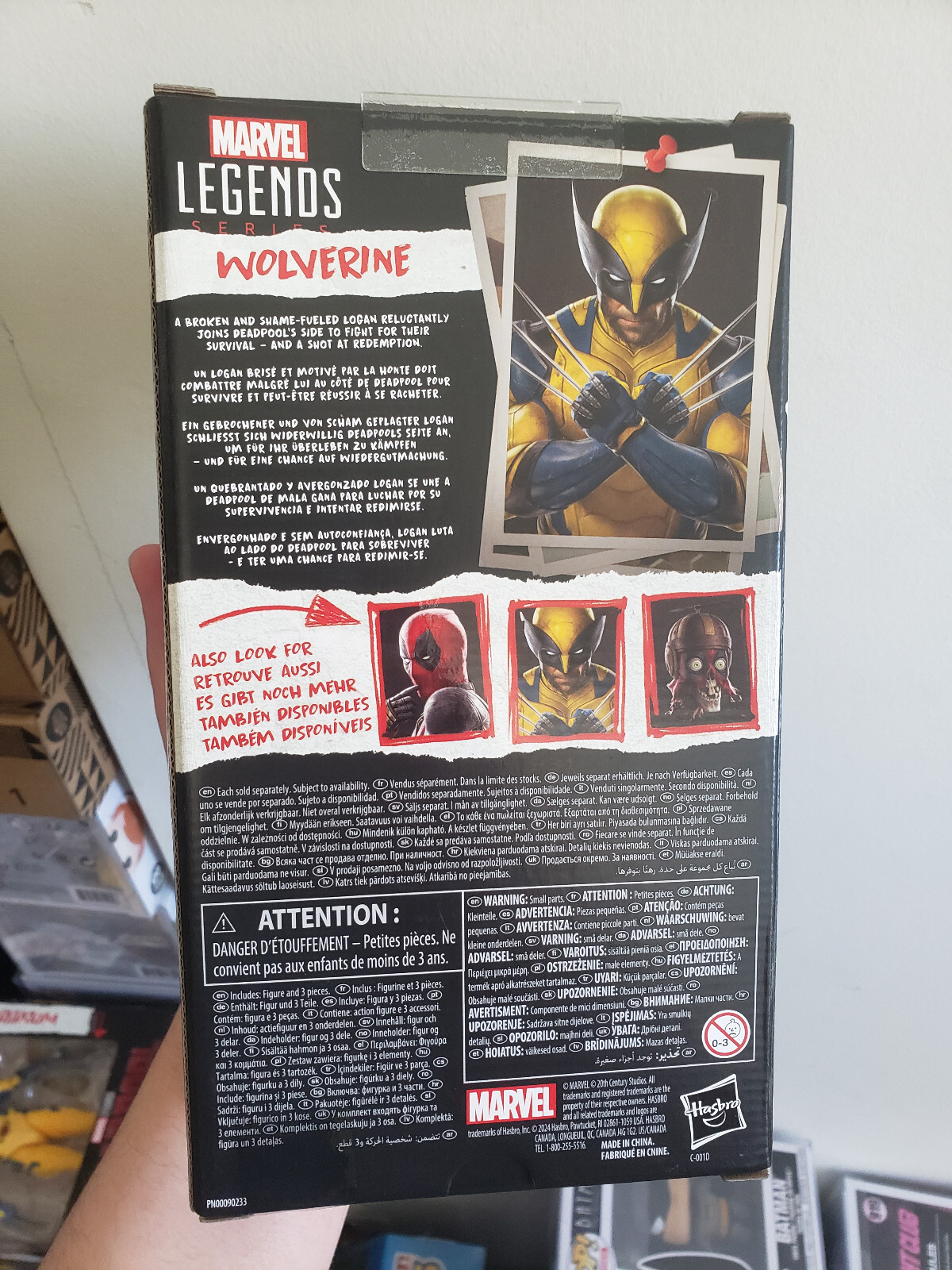 Marvel Legends Deadpool & Wolverine – Wolverine Action Figure IN HAND