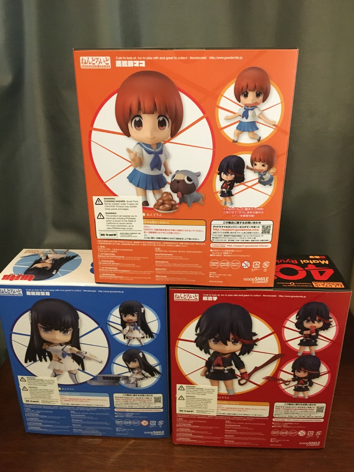 Kill la Kill Nendoroid Collection 407 408 438 Mako Ryuko Satsuki