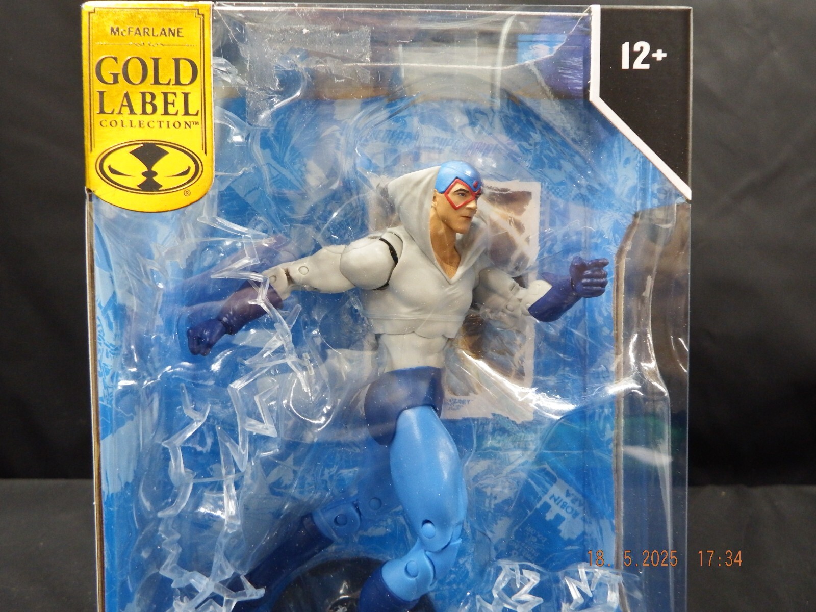 McFarlane Gold Label DC Multiverse Max Mercury 7” Action Figure-NIB-B546