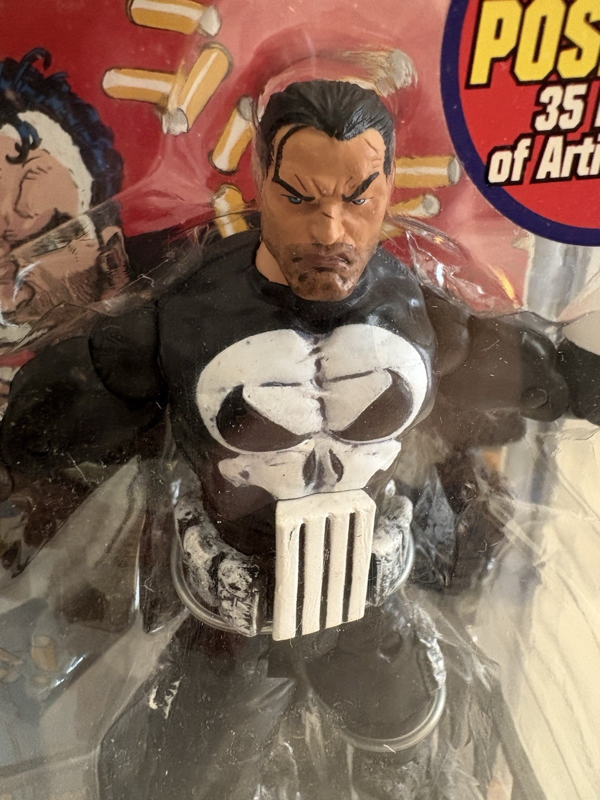 Marvel Legends Series IV Toy Biz The Punisher War Zone Comic Book NEW
