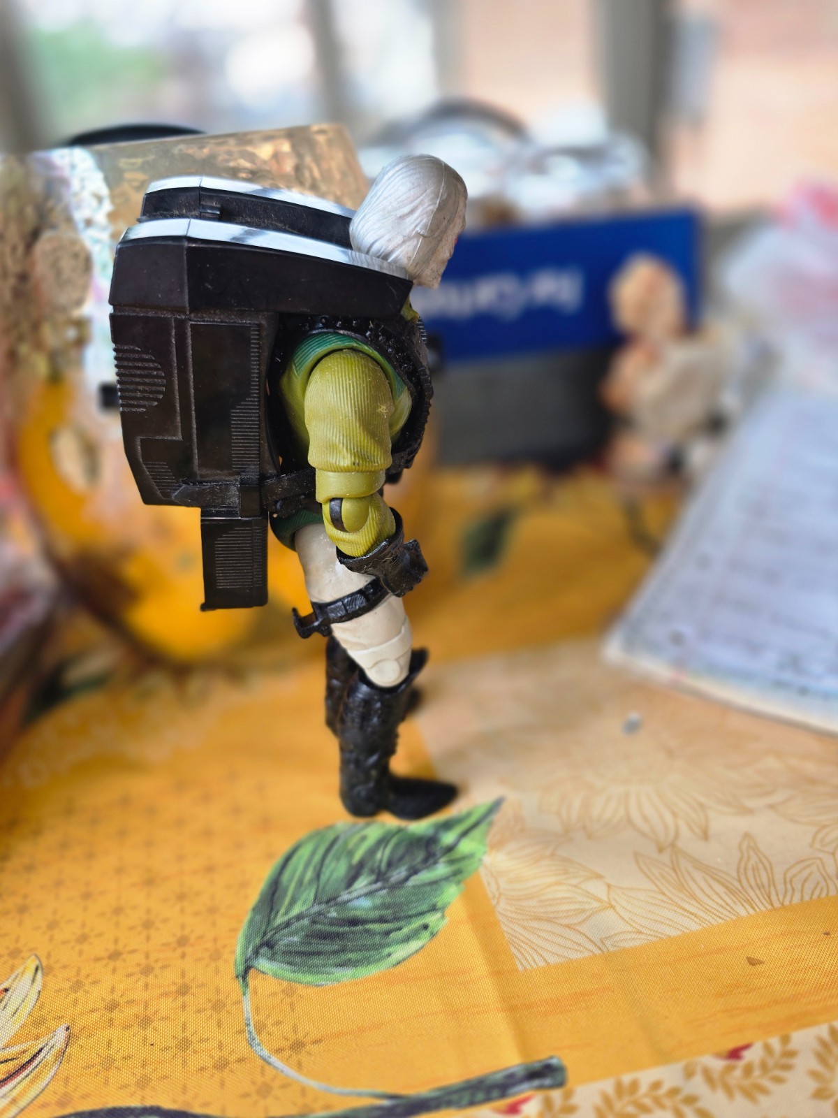 Bravestarr Tex Hex with LASER FIRE Backpack none working