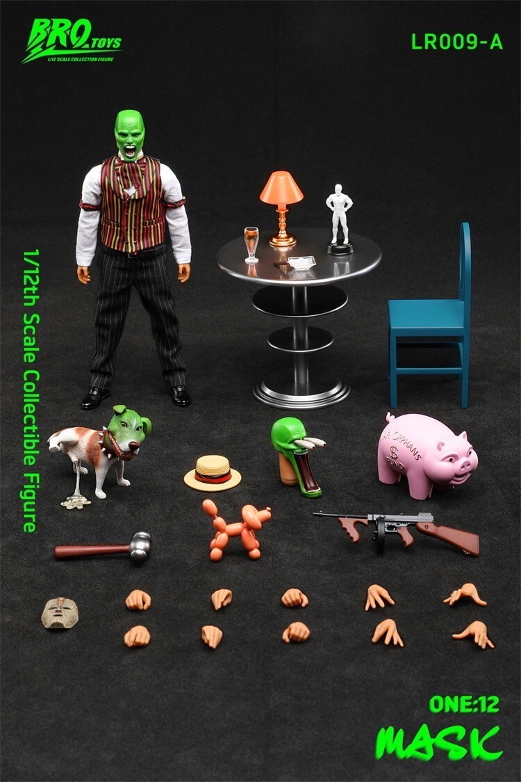 BROTOYS LR009A 1/12 Mask Man Stanley 6&Prime; Collectible Male Action Figure Model Toy