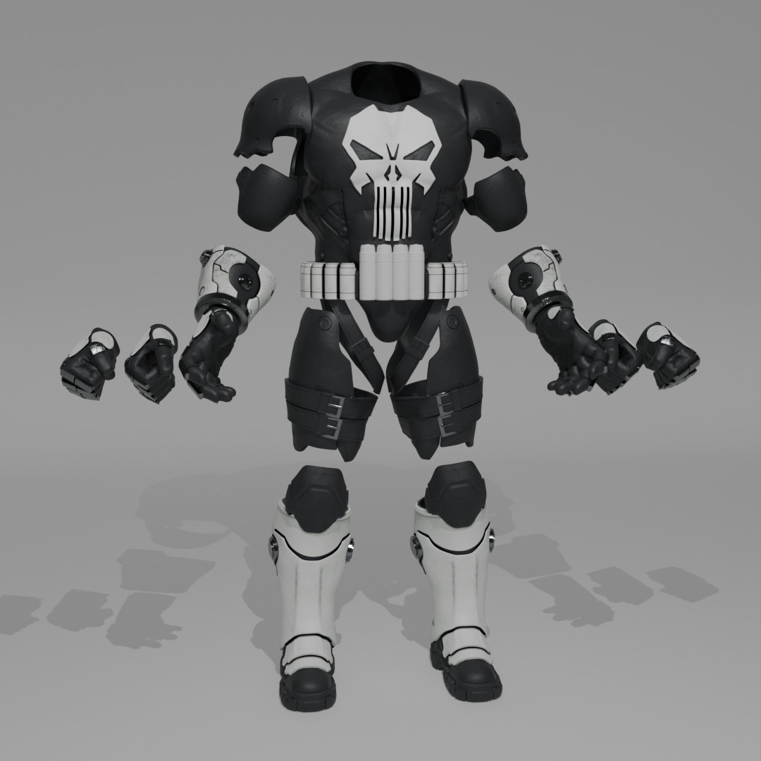 Muff Toys: Adam: Heavy Armored Punisher